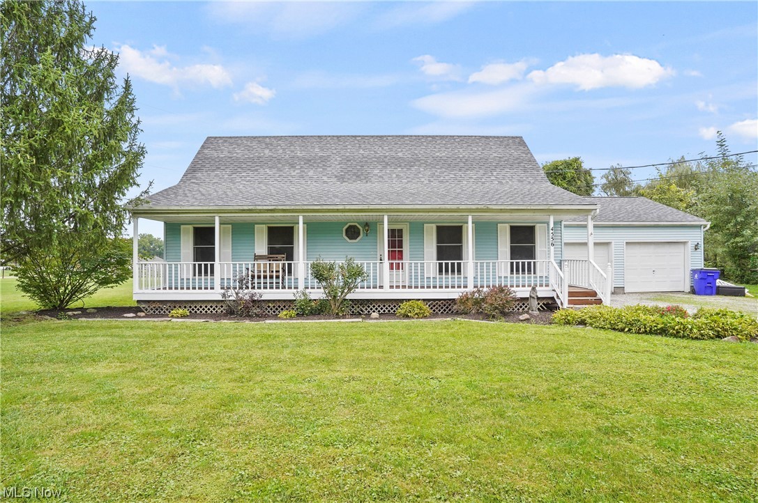 Welcome to this enchanting country home at 4556 Rootstown Rd that features features over 1500 square feet of living space with 3 bedrooms, and 2 full bathrooms. This property is a true gem and boasts a perfect blend of rustic charm and modern convenience. Situated on a sprawling 3.87-acre lot, this property provides ample space and a full-size barn for you and your family to enjoy. Step inside to find spacious living areas filled with natural light. The floor plan allows for easy flow between the living room, dining area, and kitchen, making it perfect for entertaining. The backyard is a true oasis, with a spacious screened-in patio where you can relax and enjoy the beauty of this property. You'll have easy access to local amenities, schools, and parks. Commuting to nearby cities is a breeze, making this property a perfect balance of rural and urban living. Don't miss your chance to make this charming country home yours.