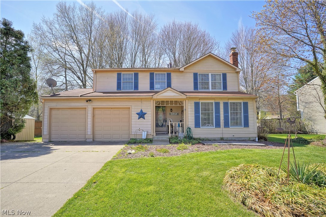 Conveniently located in desirable River Park Estates this charming colonial has easy access to bike and hike trails, schools and shopping. Upon entry into the  foyer, flanking to your right is an extended living room with fireplace and an abundance of space leading into your formal dining room. A family room and half bath are located on this level for your families needs. The kitchen with eat in area offer easy access to deck and wooded backyard. All appliances remain. The master bedroom features an ensuite bathroom and walk in closet. Three additional bedrooms and guest bathroom complete the second level. Located in the basement the laundry and craft/recreation room offer additional space and storage options. The seller of this home is offering a one year Old Republic Home Warranty for your protection. Call to schedule your private showing today!