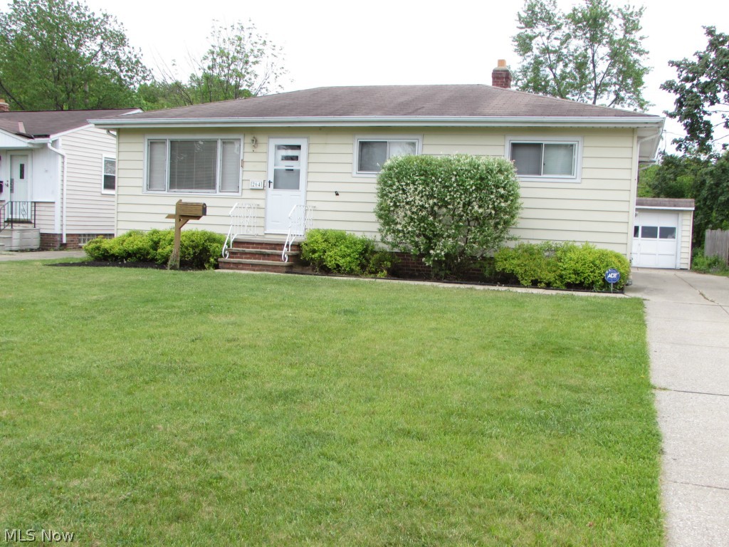 Rare Ranch on a Quite Cul-De-Sac. One Floor Living, Carpeted Living Room & Dining Room, No steps to Bedrooms, 3 Bedrooms, 2 Baths, Hardwood Floors, Central Air Conditioning and Ceiling Fans, 1st Floor Eat in Kitchen including Laminate Floor, Gas Oven/Range, Dishwasher, 2nd Full Kitchen in Basement including Oven/Range, Refrigerator, Stove, Dishwasher, Washer & Dryer, Large Paneled & Tiled Recreation Room with Decorative Electric Fireplace, Bar  and Glass Block Windows, No Rear Homes to look at, only a Beautiful View of Grass and Trees, Concrete Patio and Driveway, Beautifully Landscaped, Just Move in.