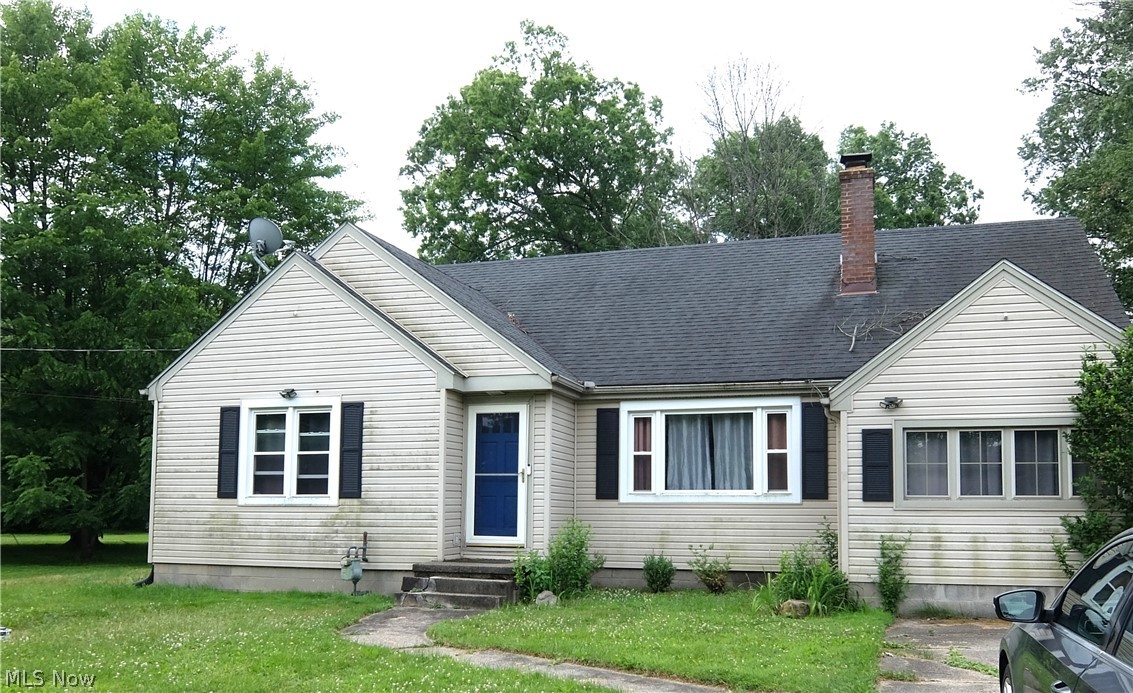 Situated on a quiet road in desirable Howland Township, this vinyl-sided Cape Cod offers 4 bedrooms, 1 full bath, and plenty of space both inside and out. The home features hardwood floors throughout much of the living area, adding warmth and character. A partially finished basement provides additional living or recreational space and includes an extra bathroom for added convenience.

Set on a generous 1.09-acre lot, the property offers ample room for outdoor activities, gardening, or future improvements. While there is no garage, the expansive lot provides plenty of parking and outdoor storage possibilities.

This home presents an excellent opportunity for buyers looking to add their own updates and personal touches. Some repairs and improvements are needed, making it a great option for investors, renovators, or anyone seeking a home with potential in a peaceful location.