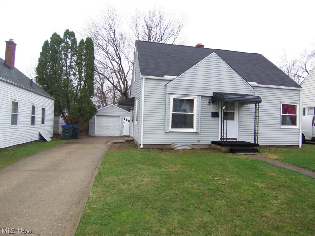 Wow!!  Don't miss this 3, possible 4 bedroom, 2 1/2 bath cape cod in Cuyahoga Falls.  The finished basement has a rec room with bar, full bath built in 2013, and a tanning bed.  The possible 4th bedroom is in the lower level, with an egress window for safety.  A half bath, built in 2014, is upstairs with the master bedroom.  The many updates include: roof (2015), siding (2015), gutters (2015), windows, central air (2013), and more.  The updated kitchen will include all of the appliances.  The large back yard is completely fenced, with a patio and garage.