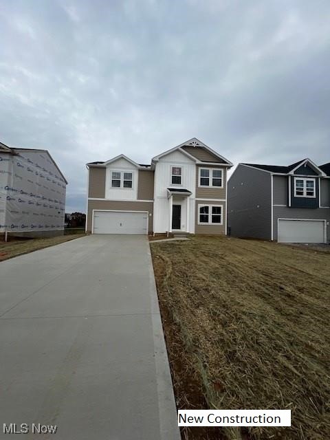 Welcome Home to Booth Farm – Perry, Ohio’s Premier New Construction Community! This move-in-ready Forsythia home offers an open floor plan, 4 spacious bedrooms and 2.5 baths, available for you to call home! Nestled in a serene, sought-after neighborhood, this home boasts thoughtful upgrades and luxurious finishes throughout. Upgraded Exterior: Beautiful stone detailing gives the home a timeless curb appeal. Interior Highlights: Enjoy the sleek, modern feel of LVP flooring, 42" kitchen cabinets, and quartz countertops in the kitchen and owner’s bath. Owner's Suite: The owner’s bath is a true retreat, featuring a walk-in shower, double rectangular sinks, elegant sconce lighting beside framed mirrors, and quartz counters for a sophisticated touch. Enjoy having an oversized walk-in closet and lots of storage throughout the home Kitchen: The chef-inspired kitchen includes stainless steel appliances, a spacious island with decorative pendant lighting, and recessed lighting throughout the home for a bright, airy atmosphere. Outdoor Living: Step outside onto your covered deck, offering privacy with views of the green space behind the home. Additional Features: Landscaping installation included, two-car garage. HOA allows sheds, pools, and fencing. Small playground, pavilion and walking trail around the gorgeous pond. Located in a safe, family-friendly community with excellent schools, you’ll enjoy the convenience of being just minutes from major routes (Route 90 & Route 2) and only 15 minutes to shopping in Mentor or Concord. Grocery stores are just 6 minutes away, and you’re only 45 minutes to the airport. Enjoy being close to parks, lake erie, wine country and more! Ready to move in this December – make Booth Farm your new home!