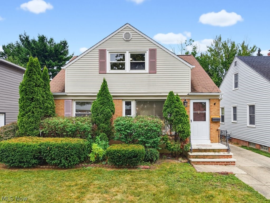 Welcome home to this charming, well-maintained 3-bedroom, 2-bath Cape Cod that perfectly blends timeless character with thoughtful modern updates. Featuring beautiful hardwood floors throughout and a warm, inviting atmosphere, this home is move-in ready and full of charm.  The spacious layout offers comfortable living with plenty of room to make it your own. The updated kitchen showcases beautiful new countertops, a stylish backsplash, and a brand-new refrigerator (2026), creating a functional and attractive space for everyday living and entertaining. Plenty of first floor living space including a separate living room and family room, dining room and two bedrooms. The first floor bathroom has also been refreshed with new quartz countertops, new sink and faucet. Recent updates throughout the home provide added comfort and peace of mind, including a new furnace (2025), new toilets (2023), new garbage disposal (2026) and a new washer and dryer (2023). The basement offers additional versatility with a large finished rec room, an extra shower and a built-in workbench, making it the perfect space for hobbies, projects, or extra storage.  Outside, you'll appreciate the two-car garage and the well-maintained exterior. The roof was professionally washed in 2023 to help preserve its appearance and longevity, and the sanitary sewer line was replaced from the home to the street in 2021.  With its classic Cape Cod charm, beautiful hardwood floors, numerous updates, and move-in-ready condition, this inviting home offers the perfect combination of comfort, character, and functionality. Don't miss your opportunity to make this wonderful property your own!