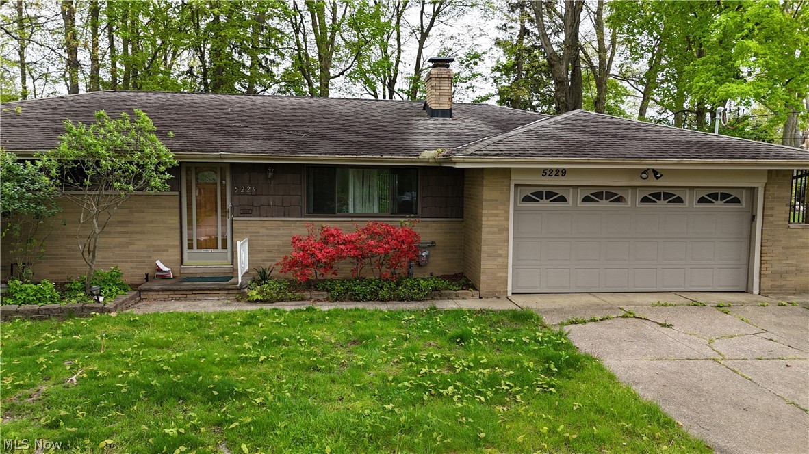 Welcome home to this beautifully maintained brick ranch in desirable North Olmsted! Offering 4 spacious bedrooms and 2 full bathrooms, this home combines classic charm with thoughtful updates and a prime location. Step inside to a warm and inviting living room featuring a cozy gas log fireplace — perfect for relaxing evenings. The eat-in kitchen provides everyday convenience, while the formal dining room is ideal for hosting family gatherings and special occasions. Brand new carpeting throughout the bedrooms, living room, and dining room adds a fresh, comfortable feel that enhances the home’s welcoming atmosphere. Situated on a picturesque lot with a park-like setting, the property is surrounded by several mature hardwood trees that provide beauty and privacy year-round. Enjoy being just 0.4 miles from North Olmsted Community Park and minutes from shopping and dining at Great Northern Mall. Commuters will appreciate the easy access to both I-480 and I-90. The home also features upgraded electrical systems with ample capacity to support future expansion, including the exciting opportunity to finish the large basement and create additional living space tailored to your needs. The electrical service has been fully modernized to a 200-amp panel, providing ample capacity for future expansion—perfect for adding electric vehicle chargers, smart home features, or additional appliances.  Health and safety have also been top priorities: the property has been professionally inspected, and asbestos has been removed and properly abated. In addition, a radon mitigation system has been installed, ensuring clean air and a healthy living environment.  These thoughtful improvements complement the home’s existing charm, combining modern reliability with lasting comfort—so you can simply move in and enjoy. This move-in-ready ranch offers comfort, convenience, and room to grow — all in a fantastic North Olmsted location.