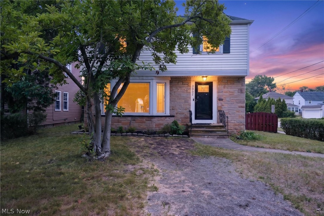 This charming mid-century Colonial offers more space than meets the eye, with over 1,900 square feet of above-ground living space plus a finished basement. The inviting living room features original hardwood floors, a large bay window, and a beautiful fireplace with a carved wood mantel. The updated eat-in kitchen offers abundant cabinet space, soft-close drawers, granite countertops, and stainless steel appliances.

The spacious family room provides the perfect setting for relaxing or gathering, with a sliding door leading to the fully fenced backyard. A conveniently located half bath completes the first floor.

Upstairs, you’ll find three generously sized bedrooms with ample closet space, an updated full bathroom, and additional storage. The finished, waterproofed basement recreation room provides even more flexible living space, ideal for a playroom, home office, media room, or gym.

Additional improvements include updated windows, a newer roof (2017), a newer furnace (2024), updated electrical, and a new washer and dryer. Ideally located in University Heights next to Walter Stinson Park, less than 10 minutes from University Circle, and within one mile of multiple supermarkets, big-box stores, restaurants, and other everyday conveniences.