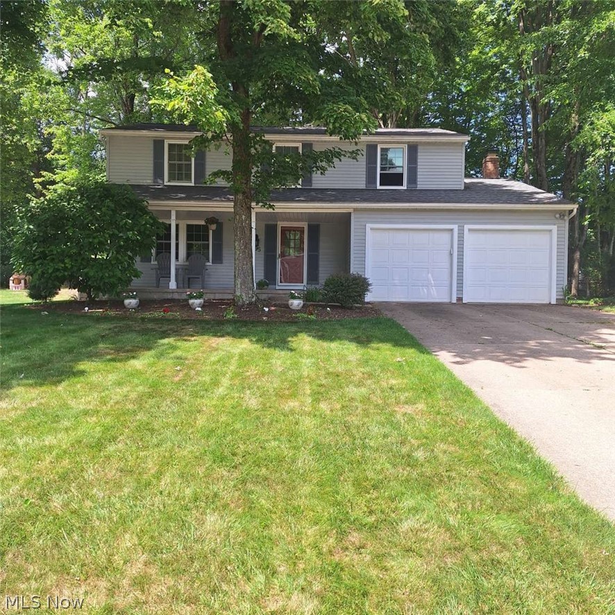 When you enter River Park Estates, you see a picturesque and peaceful neighborhood. Then you pull into the driveway at 95 River Park Boulevard and see a  charming house sitting  on a serene, wooded lot. As you step onto the porch and enter the front door, you will see a spacious living room that flows into the dining room.   The living room, dining room, and hallway have hardwood floors and new windows that you will find throughout the house.   As you move from the dining room into kitchen, you will see wooden cabinets and stainless-steel appliances (dishwasher, refrigerator, stove, microwave, and disposal). The kitchen and the sitting room have an open concept. In the sitting room there is a gorgeous fireplace that will keep you warm in the  winter. While in the sitting room, you can walk out onto the deck and gaze at the park like backyard.  Leaving the sitting room, you go down a hallway, past half bathroom as to go up to the four  bedrooms.  The spacious master suite has a full bathroom and a walk-in closet. The three other bedrooms are off the hallway and share a full bathroom. When you go to the finished basement, you will find two sections. There is a large room which can be a playroom, a game room, a hobby room or additional space for multiple activities. The other section is a laundry and storage room.