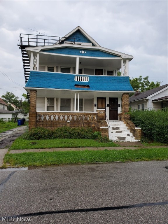 Two family with finished third floor living space. Fire damage, buyer to assume all repairs, seller to make no repairs