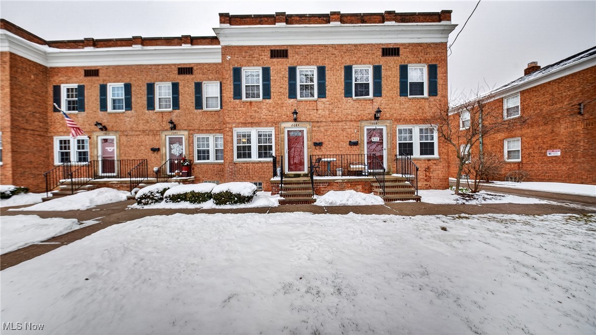 Move-in ready, this beautiful 2-bedroom, 1-bath all-brick townhome is ideally located in the heart of Rocky River with quick access to highways, local shopping, dining, and the Rocky River Reservation. Hardwood floors span the living and dining areas, creating a warm and inviting feel. The updated kitchen features easy-care Hard wood flooring, stylish shaker cabinetry, new countertops, and stainless steel appliances. Upstairs, the refreshed full bath showcases modern fixtures, updated lighting, and tile flooring. Both bedrooms offer hardwood floors and ceiling fans for added comfort. The partially finished basement provides flexible space for a recreation room, home office, or casual entertaining, while the unfinished area offers ample storage. All appliances remain, and one dedicated garage space is included. Schedule your showing today!