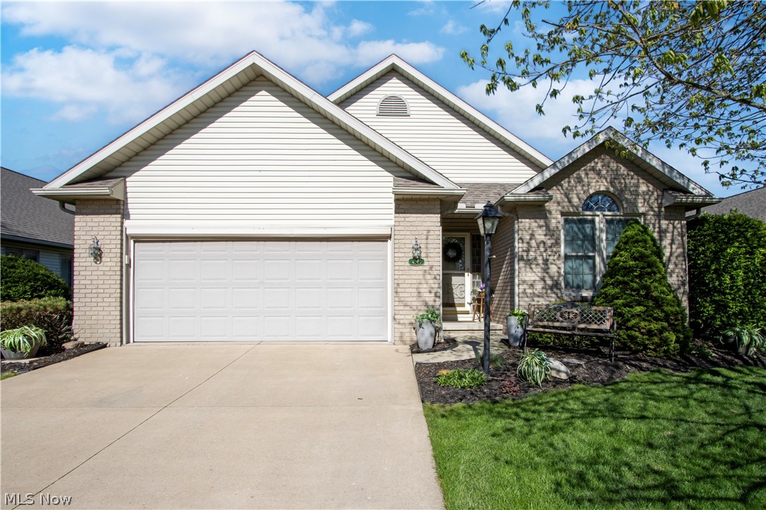 Welcome to this beautiful “like-new” 2-bedroom, 2.5-bath home located in the desirable Deer Creek Development on Wooster’s north end! This well-maintained property offers modern comfort, quality finishes, and a layout perfect for both everyday living and entertaining.
The main living areas are bright and inviting, with a spacious flow that leads into a charming sunroom, ideal for relaxing with morning coffee or enjoying views of the outdoors year-round. Step outside to a great backyard, perfect for gatherings, gardening, or simply unwinding in a peaceful setting.
Downstairs, you’ll love the large lower-level recreation room, providing plenty of space for a media room, home gym, playroom, or office setup. A convenient half bath is also located on this level, making it ideal for guests or extended living space. The unfinished portion of the basement offers outstanding storage, featuring an impressive 43 feet of shelving—perfect for organization, hobbies, or seasonal items.
With its excellent location, move-in-ready condition, and extra living and storage space, this home is a must-see. Schedule your private showing today!