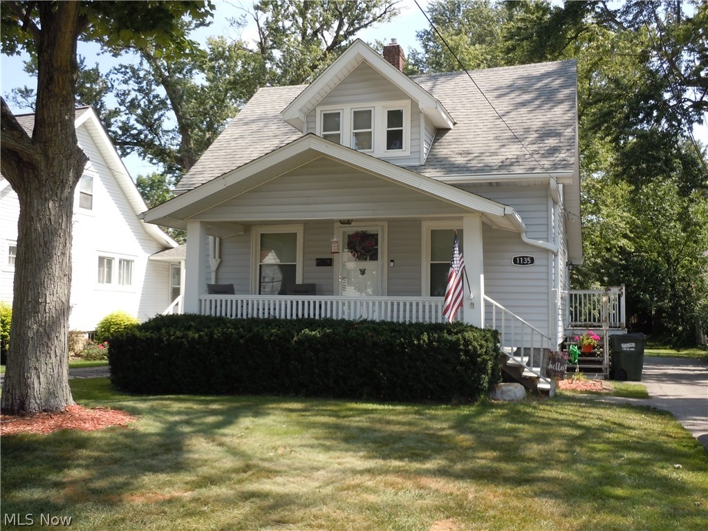 This 3 bedroom 3 bath home has a lot to offer including a first floor bedroom complete with access to full bathroom!  Beautiful functional kitchen walks into generous size formal dining room complete with built in's and wall of windows allowing plenty of natural light.  The living room features a beautifully crafted fireplace for the extra cold nights!  And, the covered front porch is perfect to enjoy the warmer weather!  This home has been fully updated and well maintained.  All this settled on an oversized lot with private "park like" backyard with lots of possibilities; make it whatever you desire!  Great Location close to just about everything including freeway access making any commute an easy one.  Call Today to Schedule Your Private Tour!!
