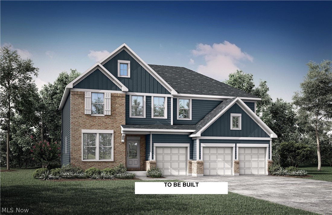 Welcome to the Vanderburgh by Elevate by Drees Homes, situated in the prestigious Stone Creek Estates, this is
one of the final opportunities to build a custom Drees home in one of Northeast Ohios premier luxury communities.
Positioned on a private wooded walk-out homesite. This exceptional plan features 4 bedrooms, 4 full baths, a private
home office, formal dining room, expansive open-concept kitchen and family room, second-floor bonus living
space, convenient upstairs laundry, a 3-car garage, and a finished walk-out recreation room included in the price.
The luxurious owners suite offers a true retreat with a spa-inspired bath featuring a soaking tub, oversized tile
shower, dual vanities, and dual closets. A private en-suite bath off bedroom #2 provides the perfect space for guests,
extended family, or a growing household, while expansive windows throughout the home showcase the beauty of
this incredible wooded homesite. There is still an opportunity to personalize the design, finishes, and details to
reflect your own style and lifestyle. Call today for more details.