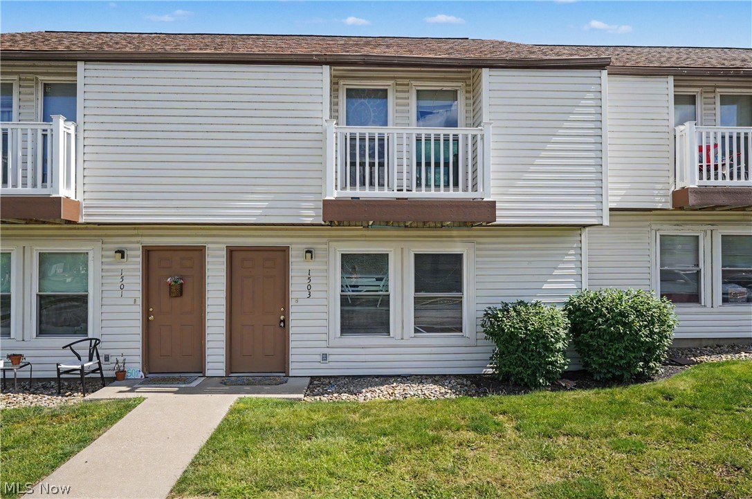 1503 Whitehall Blvd Kent, Ohio 44240 is a Townhouse style Residence consisting of 5 bedrooms, 3 bathrooms (2 full bathrooms and half bathroom) with off road / onsite parking for 5 vehicles with parking passes in the townhome community parking lot directly on location. The bedrooms are ample sized with closets and easy access to the bathrooms. There are 4 bedrooms upstairs and one bedroom on the 1st floor, onsite laundry, central air conditioning and gas furnace. washer & dryer, easy access from the front door and the rear door for safety, patio with privacy fences. Onsite community trash bins, on the Kent State University Bus Line and pedestrian crosswalks clearly marked to go to classes. Great opportunity to own a historically proven investment opportunity to add to your portfolio or start with a mult-family investment property. Typically these properties are rented to 4-5 Kent State University students on leases, many times also signed by the parents for security of finances, often these properties are rented for 4 to 5 years by the same tenants. The HOA dues are collected semi-annually. There is a gorgeous website used by the community association and these have been professionally managed. Property Manager will be retiring so you'll need new PM or self manage. Turn-key property with 4 tenants already on lease through August 2027 School Year for your instant portfolio. Located within R-4 Residential Zoning allowing up to 5 unrelated persons opens up the possibilities for many tenant types including National & International Kent State Students, a family that needs 4-5 bedrooms, flexibility of parents ability to stay while visiting their kids, groups of like professions from nursing, fashion, business, architecture, art, or the 300+ degrees and programs, 200+ student organizations. Kent has a welcoming campus community, wonderful downtown shops, restaurants, bars, entertainment & festivals besides the obvious academia, this is a fantastic opportunity.