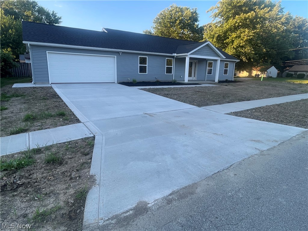 Brand New Construction Ranch – Move-In Ready!

Welcome to this beautifully built 3-bedroom, 2-bath ranch offering 1,500 square feet of modern, low-maintenance living on a desirable 9,000 sq ft corner lot. Located on a residential street just 1 mile from the shores of Lake Erie, this home combines quality craftsmanship with everyday convenience.

Step inside to an open and functional floor plan featuring spacious living areas, abundant natural light, and contemporary finishes throughout. The kitchen comes fully equipped with brand-new stainless steel appliances, quartz countertops, soft close cabinets, and brand-new washer and dryer — truly move-in ready from day one.

The private primary suite offers a full en-suite bath and generous closet space, while two additional bedrooms provide flexible space for guests, work, or hobbies. Built on a slab foundation for easy maintenance and efficiency, this home features a brand-new furnace/central air system and hot water tank for peace of mind.

Enjoy the benefits of a 2-car attached garage (approx. 400 sq ft) and a corner lot setting directly across from a neighborhood dog park — perfect for outdoor enjoyment. With everything brand new, there’s nothing to update, repair, or replace.

Why buy old when you can own brand new?

Schedule your private showing today!