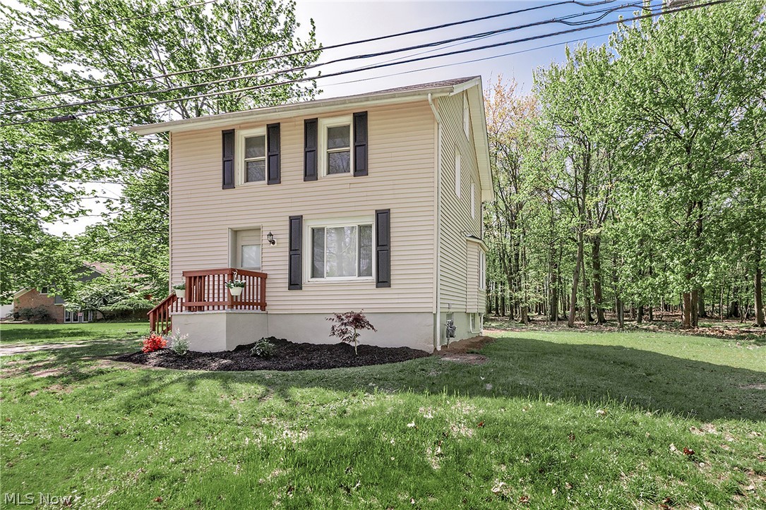 Amazing opportunity for Country living in the city! Nicely updated 4 br 1 bath colonial on 4.4 acres Remodeled kitchen with new cabinets, granite counters, and stainless steel appliances. New flooring and fresh paint throughout. Updated bathroom with new fixtures and ceramic tile. New Furnace and central air. There are two lots totaling 4.4 acres Front lot is 2.1 acres and rear lot is 2.3 acres. New driveway to be installed before transfer, Will be city violation free. Nothing to do but move in! The 3rd floor is not factored in the total sqft