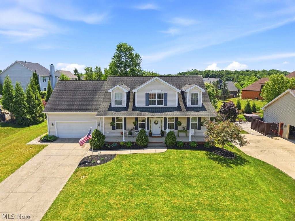 Location, Location, Location! Total First Floor Living in the highly desirable Forest Lakes Community!! Surrounded by a 38 acre nature preserve, this very popular neighborhood offers 2 scenic lakes and walking trails through the nature preserve leading to a beautiful park & playground area! The fantastic and flexible floor plan includes a soaring 2 story entry with a loft above, a vaulted Great Room that opens to the Kitchen and Dining Area, a gorgeous 1st floor Master Suite, a private front Office or Den and a large 1st floor Laundry Room. Nine foot ceilings and solid hardwood floors start in the foyer and wrap around into the kitchen. All interior trim was professionally painted a crisp modern white, including 6" baseboards and crown moldings. The second level includes a spacious loft area PLUS a Den, 3 spacious bedrooms, and a full bath w/2 showers and a double vanity. Outside you'll find a professionally maintained lawn, new landscaping and a new patio area with custom pavers and rich black iron fencing (the yard extends beyond the fence). This spectacular home in this exclusive community is not just a place to live, but a lifestyle to love. Schedule your showing today before this gem is SOLD!