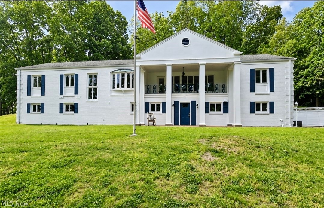 Stunning 5-bedroom, 3 bath home situated on a beautiful 1-acre lot in Coshocton. This spacious property offers the perfect blend of comfort and functionality with generous living areas, ideal for entertaining and everyday living. Enjoy peaceful surroundings, ample outdoor space, and room for everyone both inside and out. The main level includes a large livingroom with cozy fireplace and walk-out balcony overlooking the front yard. The beautiful kitchen with walk-in pantry opens into a nice formal dining room. The spacious owner’s suite serves as a private retreat featuring an expansive walk-in closet, laundry space, and full en-suite bath. On the opposite side of the home, you’ll find two bedrooms connected by a Jack-and-Jill bathroom. The walk-out lower level includes two additional bedrooms plus two separate utility rooms, one featuring a second washer and dryer hookup for added convenience. Additional highlights include a whole-house generator and attached two-car garage. Enjoy outdoor living with a private screened in rear patio, above-ground swimming pool with deck, and spacious yard. This beautiful property is ready for immediate possession! Call today for a private tour!