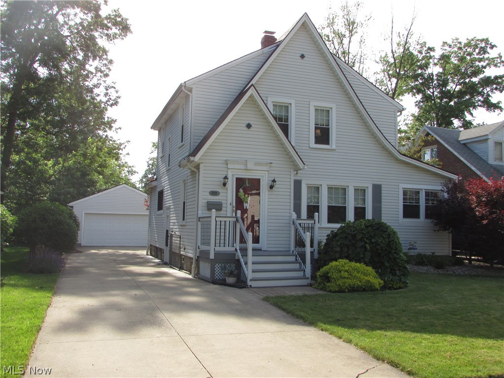 An absolutely stunning 3 bedroom, 2 full bath colonial in Cuyahoga Falls.  With over 1600 sq feet of total living space, this home is very easy to entertain.  The open kitchen also opens to a formal dining room.  A first floor office is off of the very large living room.  The finished basement area is an excellent family room, with bonus area.  The bedrooms are large, and the bathrooms are updated.  With a 2 car garage, deck, and completely fenced yard, this home is a must see.