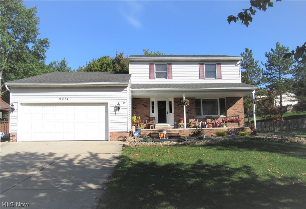 Be first or be sorry! Pride of ownership! Super neat & clean! Three bedroom, three and a  half bathroom Colonial with a two car attached garage located on a low traffic street. Eat-in kitchen has oak cabinets, ceramic tile flooring, granite look-alike counter tops, pantry and a door leading to a two tier private deck (half is covered). Formal dining room. Nice living room. Family room  has brick fireplace and a slider leading to the deck. Owner bedroom has full bathroom! First floor laundry room. Finished basement boasts recreation room, full bathroom, exercise room and mechanical area. Half bathroom off foyer.  Natural woodwork throughout. Beautifully landscaped. Private fenced backyard. Covered porch. Landscaping and deck stained 2020. Hot water tank and basement carpeting 2019. Dishwasher 2017. Includes 1 year Cinch home warranty!