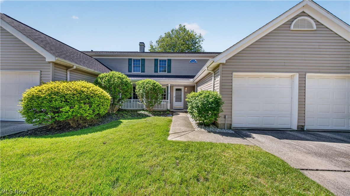 Welcome to this beautifully maintained 3-bedroom, 2-bath home offering over 2,000 square feet of living space and one of the largest floor plans in Springfield Commons. Soaring two-story ceilings in the dining area create a bright, open atmosphere that makes a lasting first impression. The spacious family room features a cozy gas fireplace, while the well-appointed kitchen offers abundant cabinet space, a pantry, and all appliances included.

A first-floor bedroom and full bath provide exceptional flexibility for guests, a home office, or convenient single-level living. Upstairs, you’ll find a generous loft with vaulted ceilings and a spacious owner’s suite complete with double vanities, a jetted soaking tub, and a separate shower.

Additional features include a first-floor laundry room, a two-car attached garage, and a nicely sized backyard. Recent updates include a new A/C system (2024), new washer and dryer (2025), roof replacement over the garage (2010), and a dedicated EV charging outlet in the garage.

All kitchen appliances, washer, dryer, EV charging outlet, and window treatments will convey with the home. The HOA provides low-maintenance living by covering landscaping, snow removal, and trash service.

Ideally located near SouthPark Mall, Costco, Mill Stream Run Reservation, I-71, I-80, shopping, dining, and many other local amenities. Don’t miss this opportunity to own one of the most spacious floor plans in the highly desirable Springfield Commons community.