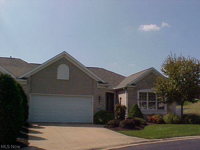 Outstanding Ranch Cluster Home, Open floor plan from the wood  foyer to Great Room and Dining Room area, gas log fireplace, skylights with blinds, and a vaulted ceiling.  Office/Study with built in desk and storage cabinets.  Cozy eat in kitchen with skylight, vaulted ceiling, and slider to a covered patio with lights and a ceiling fan. Kitchen has newer appliances.  First floor laundry/utility with washer & dryer, storage cabinet and laundry sink. Master bedroom has vaulted ceiling, ceiling fan, master bath with garden tub, walk in shower and a walk in closet. Full basement half finished with a full bath. Security system, sprinkler system, drain and water in garage.  One year America's Preferred Home Warranty included.