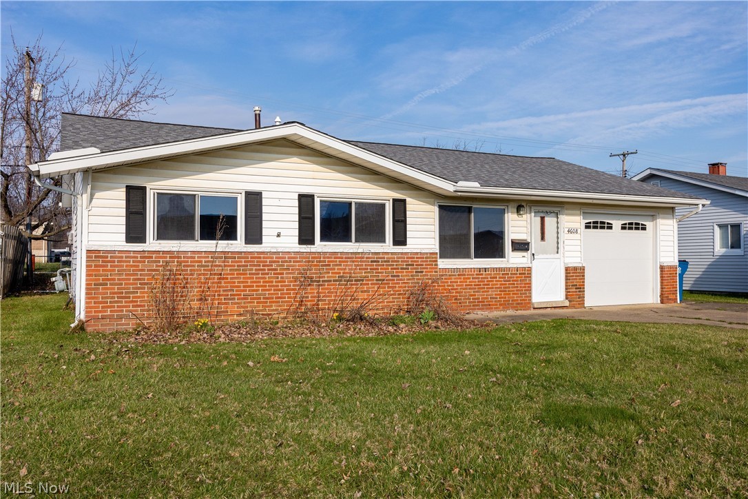 Opportunity awaits in this 3-bedroom, 1-bath ranch brimming with potential! This home offers a spacious layout
featuring a large eat-in kitchen with a convenient laundry room just off the kitchen, a generously sized living
room, and three comfortable bedrooms with a full bath. While the home does need updates, it presents a
fantastic chance to customize and add value.
The partially fenced backyard includes a shed, providing additional storage and outdoor space to make your own.
Additionally, the garage door is newer. Ideally located on the border of Elyria, you'll enjoy easy access to a
variety of shopping, dining, and everyday conveniences, along with quick access to the Ohio Turnpike and I-90
for an easy commute.
With the right vision and updates, this property could truly shine, whether you're looking for your next home or
a great investment opportunity in a desirable neighborhood! Selling as-is.