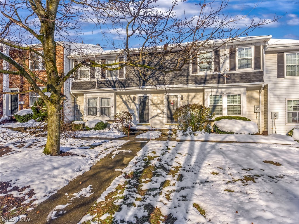 This well-cared for condo in the coveted Huntington park is ready and waiting for you to make it your home! Or an investment opportunity. Just minutes from shopping, restaurants, grocery stores, Hike and Bike trails, and more. Huntington Park is the perfect setting for any lifestyle: It boasts a playground, sidewalks, tennis courts, basketball courts, a playground and private in-ground swimming pool. Enter on the main floor to find a tidy kitchen, one half bath, and a living room and dining room both with ample natural light. Upstairs you’ll find 2 spacious bedrooms with large closets and one full bath. The adaptable lower level has laundry hookups and 200 additional square feet which can be used as rec room, family room, and/or additional storage. This amazing home was loved and taken care of, and it’s ready for your updates. With 2 parking spaces directly behind the back door, and an enclosed private patio, this property is a great opportunity to make your home in Stow.