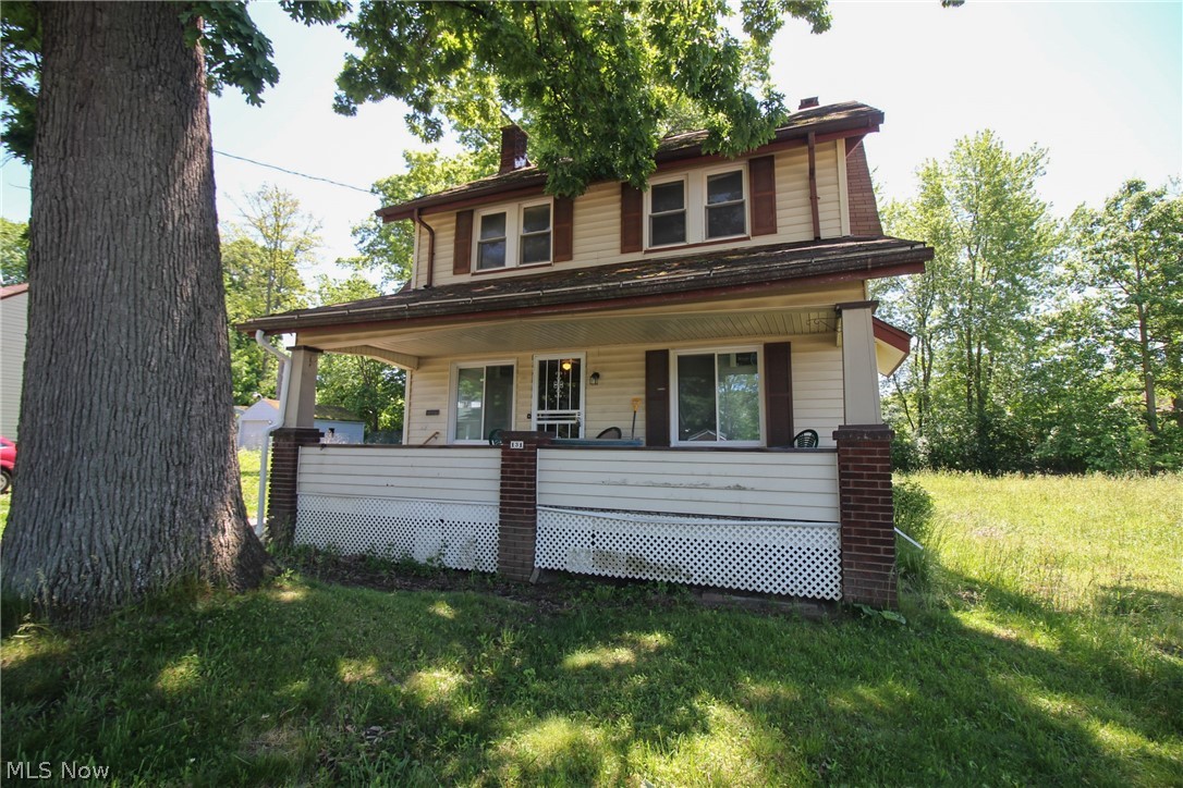 Perfect investment property or personal residence. Nice covered front porch. Large living room with fireplace. Nice dining room and large kitchen. Upstairs is 3 bedrooms. The attic could be completed for additional living space. Close to amenities and priced to sell!