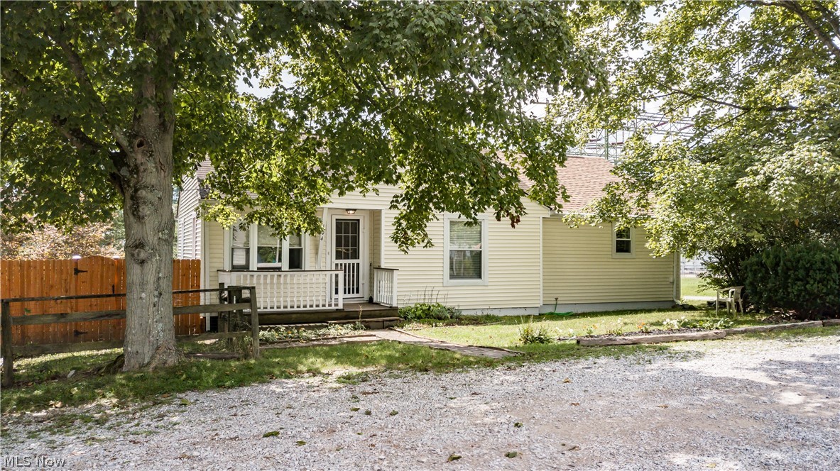 Check out this 3 bed, 2 bath home located just right outside the city limits and enjoy the ameneties that come with city living! Very nice size kitchen addition to the home in 2013. Both bathrooms have been updated nicely. Great two car garage in the rear of the house and a nice deck/patio area that connects them both. Looking for extra space? The room above the garage (200+ sq ft) has been finished with its own full size bathroom! It could be used for an office or man cave...there are so many possibilities!