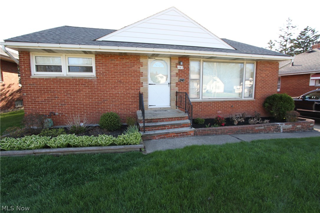 Move right into this meticulously cared for 3 bedroom, 2 bath brick ranch in the heart of Wickliffe. Home offers many updates to include newer roof (2010) on house and garage, newer brick chimney (2010), newer overhead door on the 2.5 car garage (2016) and updated electrical including service panel. Finished lower level recreation room equipped with bar, updated full bath and laundry room. Basement offers loads of storage! Enjoy the cozy first floor family room with gas fireplace which allows for direct access to the covered patio, perfect for outdoor entertaining. New hot water tank (2017) and waterproofed south side of house. Seller is offering a 1 Year Home Warranty. Easy access to both Rt. 2 and Rt.90, shopping and schools.