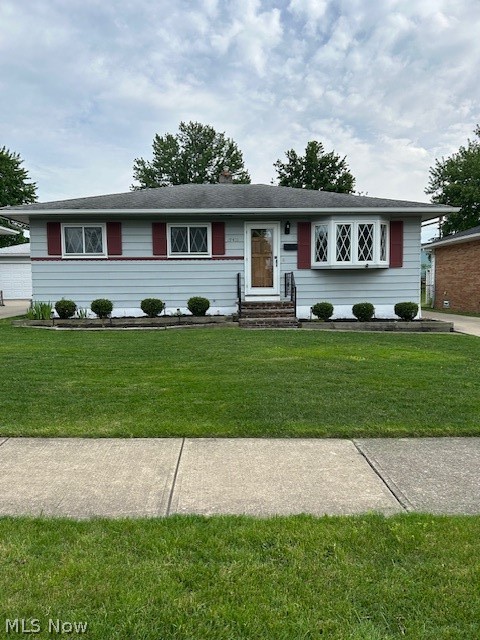 Welcome to 19411 Parkmount Avenue! This beautifully renovated ranch style home features 3 bedrooms, 2 full bathrooms and a spacious finished basement.  The home also has an enclosed patio extension which allows for additional enjoyment and entertainment options, as well as a huge backyard, a two car garage, and a wood shed for additional storage. New recess lighting, and skylights brighten the open floor plan and the newly installed central air conditioning unit keeps this home cool during humid summer days. This home is located on a wonderful street in a highly sought after location - just minutes away from Cleveland Hopkins Airport and convenient freeway access. A must see!!