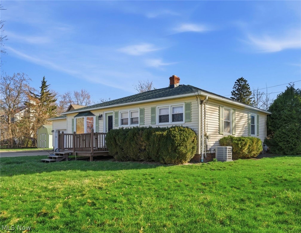 Welcome home to this charming 3 bedroom 2 bath ranch in the heart of Olmsted Falls, Ohio! This move-in-ready single-family home at 26080 Bagley Rd offers approximately 1,107 sq ft of bright main-level living space, plus a generously finished basement packed with incredible features and versatility, one of Northeast Ohio’s most desirable communities.

Step inside to a spacious 3 bed 2 bath Olmsted Falls ranch with an open, welcoming layout perfect for everyday living and entertaining. The fully finished lower level is a true standout: it features a large recreational/family room measuring approx. 21'6" x 16'4" (ideal for movie nights, game room, play area, or multi-use space), a dedicated soundproof studio perfect for music production, podcasting, content creation, voiceover work, quiet home office, or creative hobbies, a full bathroom for added convenience, and a separate utility room with ample storage. This exceptional basement setup complete with soundproofing is exactly what discerning buyers seek in Olmsted Falls homes with finished basements, lower-level baths, and specialized quiet spaces!

Positioned directly across from the Olmsted Falls Police Station for exceptional peace of mind and security. You're also just minutes (or a short walk) from Olmsted Falls City Schools, including the high school, middle school, and intermediate school right along Bagley Rd and conveniently close to the Olmsted Falls Library.

This well-maintained ranch boasts a 2-car attached garage and easy access to parks, shopping, and major routes. Whether you're seeking your first home, a forever ranch with creative extras, or a smart investment in desirable Olmsted Falls real estate, this 3 bedroom 2 bathroom home with an expansive finished basement and soundproof studio checks every box.

This three-bedroom, two-bathroom ranch in Olmsted Falls won't last. Schedule your private showing today and discover the hidden gem in the basement!