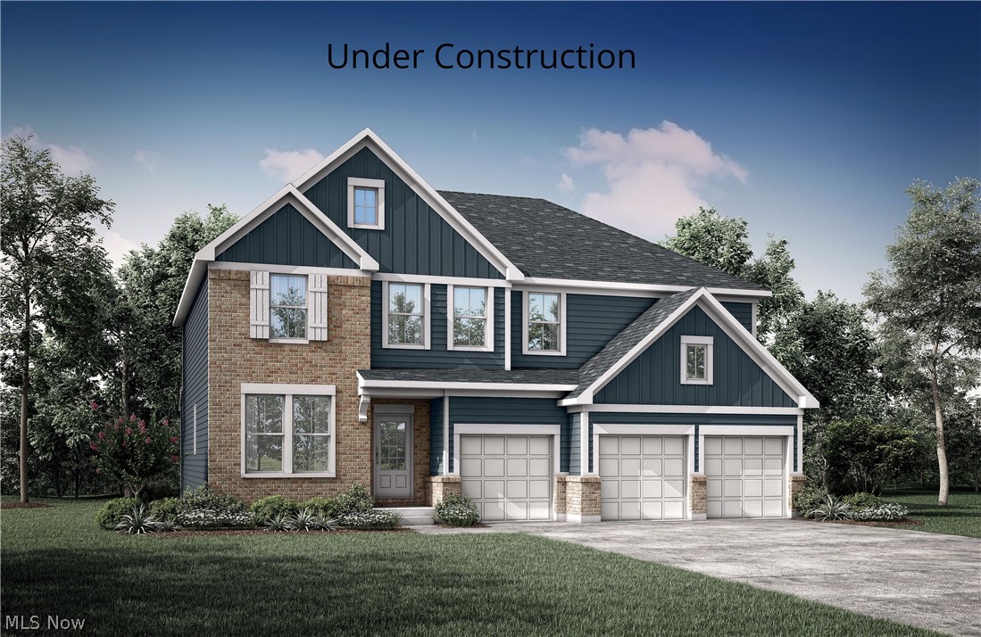 Home under construction. Welcome to the Drees Vanderburgh model located in the highly sought after
neighborhood of Rosemont Reserve. This 4 bedroom, 3.5 bath home features large open concept family with
casual eat in kitchen, formal dining and first floor home office. Upstairs you will find 4 spacious bedrooms,
including a primary bedroom with tray ceilings and his and hers walk in closets. There is also a large game room
on the second floor perfect for entertaining or relaxation. There are an abundance of shopping and dining
options located nearby as well as the Towpath Trail and golf courses. Photos for illustration purposes.