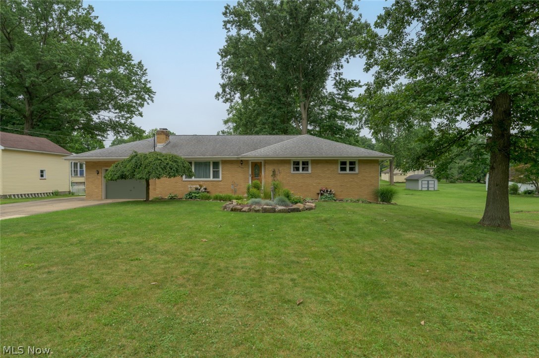Welcome home to this charming brick ranch where comfort and character come together. From the moment you arrive, you’ll appreciate the inviting curb appeal and spacious yard that offers plenty of room to relax, entertain, or simply enjoy the outdoors. Inside, you’ll find a bright and welcoming layout with 3 bedrooms, 2 full bathrooms, and a cozy fireplace that makes the perfect gathering spot on chilly evenings. The finished lower level adds even more flexible living space, whether you’re looking for a family room, game room, home office, or workout area. With thoughtful updates throughout, an attached garage, and a location convenient to everything Austintown has to offer, this home is ready to welcome its next chapter. All that’s missing is you.