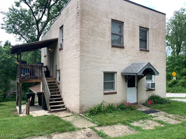 Solid investment property here with this fully rented duplex.  Solid rental history. Upstairs unit has been there about 5 years.  Downstairs has been there for 6 months.  Upstairs rent could be higher, but they kept it where it has been since she has been a great tenant for a long time.  Showings are currently only on the weekends from 11:30-5 as a courtesy to the tenants. Updated mechanicals and plenty of separate parking.  Garage is divided into 2 separate spaces to avoid potential conflict.