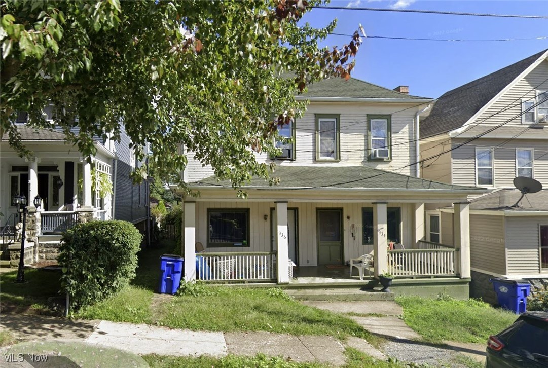 Duplex, each side has 3 bedrooms, 1 bathroom, kitchen, dining room, basement with laundry area, third-floor storage (could be finished). The property has a shared front porch, and both sides have a private covered porch in the back of the home off the kitchens. Both of the units' interiors were renovated. The renovation consisted of replacing the wiring, drywalling both units, installing one kitchen, renovating the other kitchen, replaced both bathrooms, flooring, and painting. Each unit has a gas furnace, a hot water tank, a laundry area, and storage located in each basement. Each unit has its own dedicated water shut-off at the curb. Both sides are occupied. PLEASE be mindful when requesting a tour!