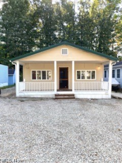 Come take a look at this MUST SEE 2 bedroom 2 bath home located in Seneca Lake Resort Campground. An HOA fee of $800 a year, this grants you access to a swimming pool and club house. This house has been recently remodeled with bamboo flooring throughout and an open floor plan. Off of the Master bedroom you will find a large bathroom with stackable washer and dryer and a walk-in closet. Plenty of parking on the property and a shed for extra storage.