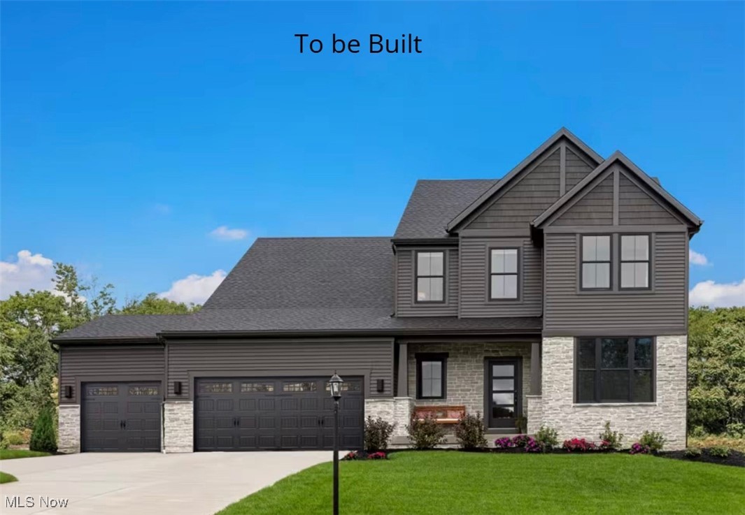 Welcome to this stunning 3 bedroom, 2.5 bath 2 story home built by Drees Homes, nestled in the beautiful Blue
Heron development in Medina, OH. Designed with comfort and style in mind, this home features an open
concept layout with a spacious kitchen at its heart - complete with a large island perfect for entertaining or
casual family meals. Enjoy cozy evenings by the elegant stone fireplace in the great room, or retreat to the
luxurious owner's suite, complete with an oversized master bathroom featuring a large walk in in shower, dual
vanities, and ample closet space. Located in the highly sought-after Blue Heron neighborhood, you will have access to the tennis courts, pool, scenic walking trails, and even an on site brewery - a truly unique lifestyle experience in Medina! This home is to be built photos for illustration purposes.