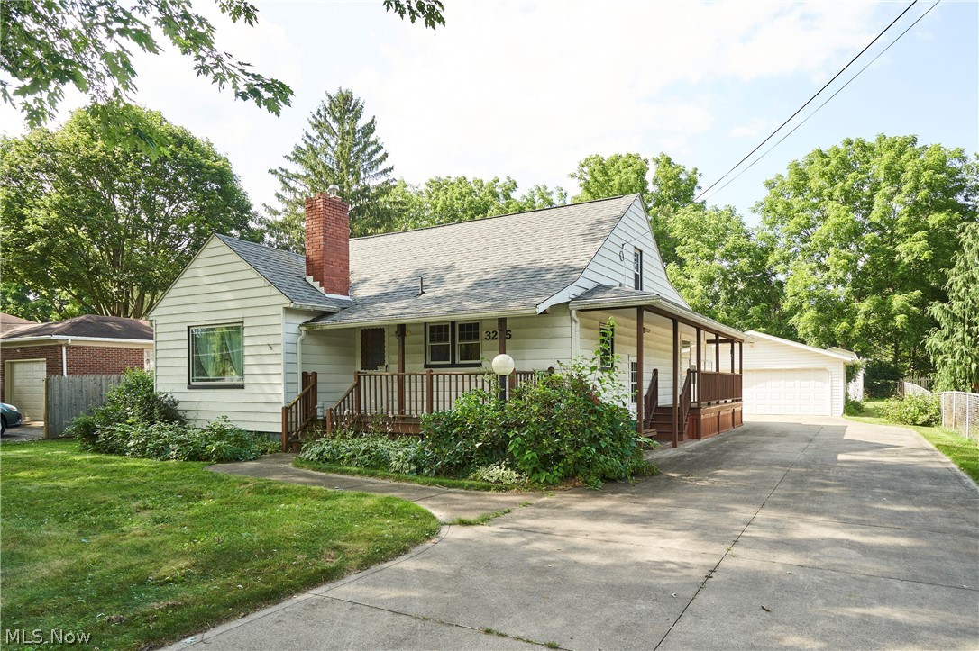 Welcome home to this 3 bed, 2 bath Springfield Cape with a finished lower level and large 2 car garage. 1st floor features 2 bedrooms, a full bath, a large living room with wood burning fireplace and a spacious kitchen. An additional large bedroom upstairs. Finished lower level with additional full bathroom. Out back you will find a sunroom overlooking the back yard.