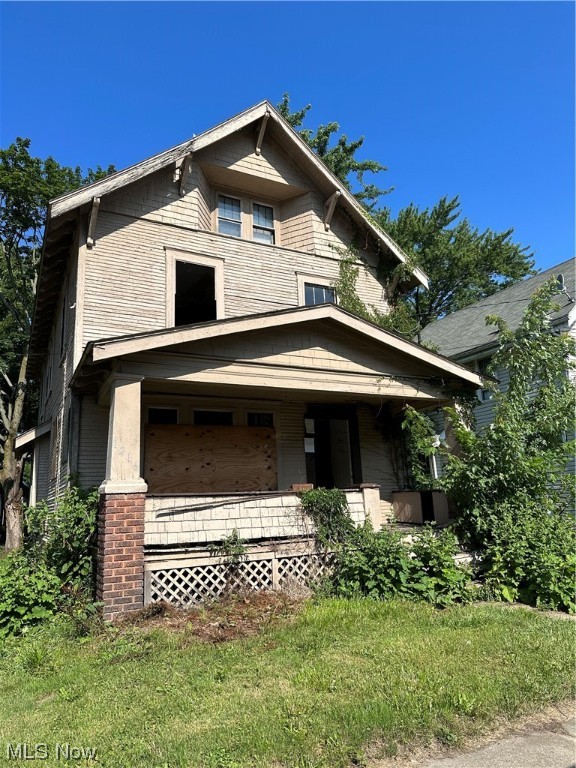 Attention Investors! House needs total rehab.  Massive home with 5-7 bedrooms is ready for someone to renovate it and start making some money!  The home has some electric updates and lights installed so the previous contractor could start some work. The bathroom fixtures are all out and many rooms gutted. Counted 2 full bathrooms as I believe one was supposed to be off the kitchen?   The potential for ROI is fabulous!  There are city orders in the supplements. Seller to do nothing and buyer is purchasing AS-IS!  There are additional bonus rooms off of second floor  bedroom.  Take flash lights and be careful on porch steps and basement steps. One basement step is entirely broken off.