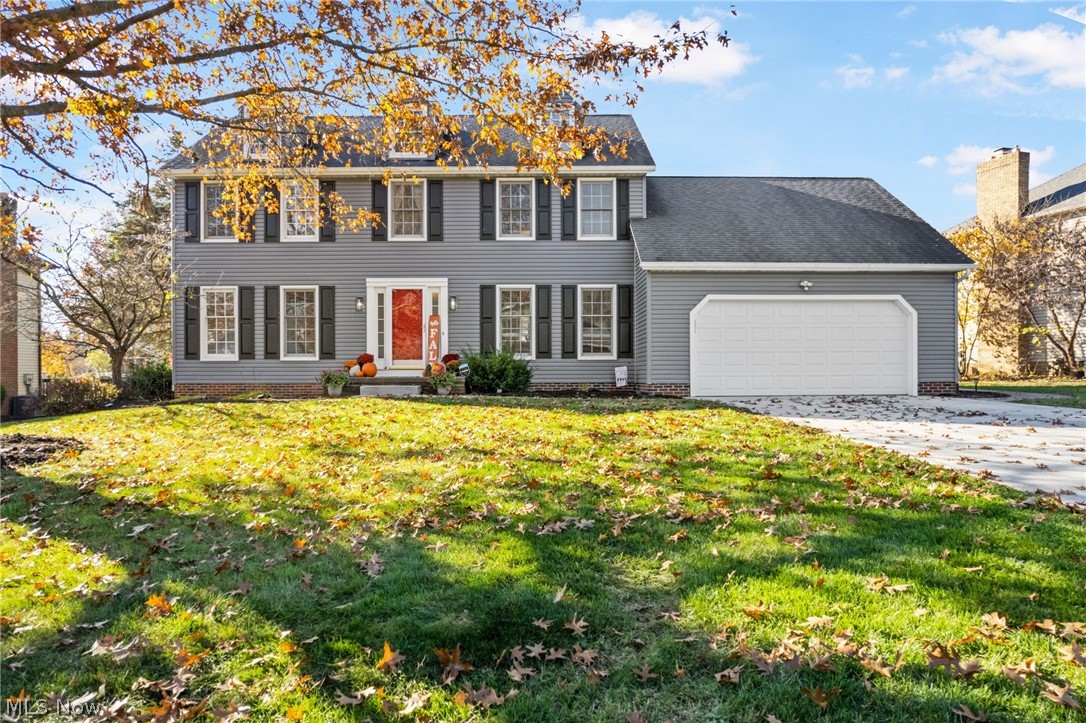 Welcome home to this turnkey Colonial nestled on a quiet cul-de-sac in Jackson Township. Upon entering the home, you are greeted by ¾ inch, solid hickory hardwood floors, a private office space with French doors and a large formal dining room with enough room for the whole family during the holidays. Down the hall, you’ll find an open kitchen with brand new Quartz countertops, textured subway tile backsplash and Wolf custom cabinets with soft close doors/drawers. This chef’s kitchen is complete with new stainless-steel appliances and vented range hood. The large bay window welcomes tons of natural light into the living room with gas fireplace. As a bonus, the three-season room off the kitchen is the perfect place to enjoy your morning coffee. Rounding out the main floor is a convenient half bath and first floor laundry. Upstairs, you’ll find 3 large bedrooms and a newly remodeled hallway bath including premium tile floors, dual vanity and custom tiled shower with tub. The master suite