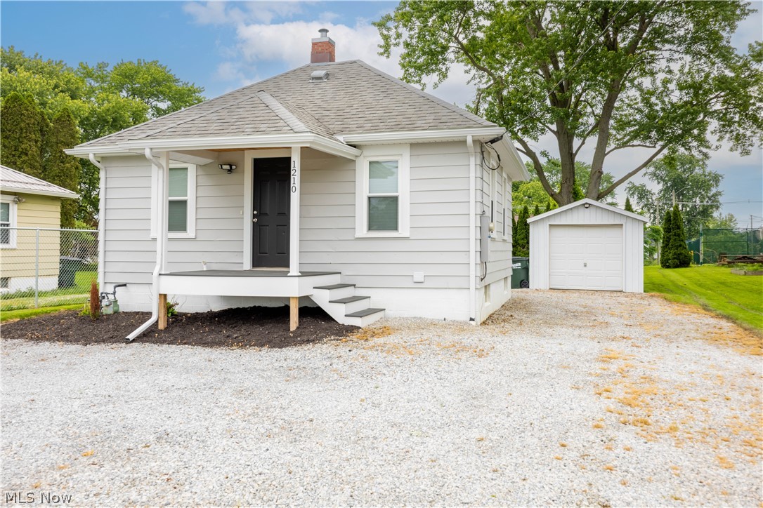 Welcome to 1210 Sterling Ave, Orrville! This beautifully updated 2-bedroom, 2-bathroom ranch home offers 620 square feet (480 sq ft on main floor) of thoughtfully designed living space and has been extensively remodeled from top to bottom. Whether you’re looking for a move-in-ready starter home, downsizing opportunity, or investment property, this home is ready for its next owner. Step inside to find a bright and inviting interior featuring updated flooring, fresh paint, remodeled kitchen cabinetry, countertops, backsplash, and modern fixtures throughout. The main level offers comfortable living space, while the partially finished basement adds finished living area, a full bathroom, and a bedroom space. Outside, you’ll appreciate the recently added front composite deck, rear deck, fenced yard, and the convenience of a 1-car detached garage that provides additional storage and parking space. The long list of recent improvements provides peace of mind and includes major mechanical and cosmetic updates. In 2024, updates included a new furnace and central air system, kitchen appliances, washer and dryer, plumbing stack, reverse osmosis drinking water system, composite front deck, gutters, downspouts, fascia, bathroom vanity and countertop, sump pump, toilet, flooring, cabinets, countertops, backsplash, and tub sink. Additional improvements include a new back deck and basement bathroom in 2025, followed by a new fence, electrical panel and service line, first-floor paint, shower glass door, basement bedroom flooring, and water heater in 2026.
With its extensive updates, detached garage, and convenient Orrville location, this home offers a rare opportunity to purchase a property where the hard work has already been done. Simply move in and enjoy!