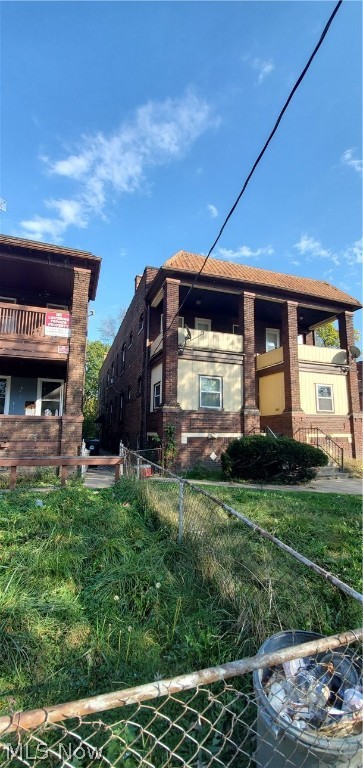 Large Six (6) unit apartment building on the outskirts of the University Circle Development Boom.  There is a lot of potential here.  The building has new vinyl replacement windows, brick exterior, large spacious units, all mechanicals in place.  There are four occupied units and two vacant units that need renovation.  There is equity in this project.  We look forward to Working with You!