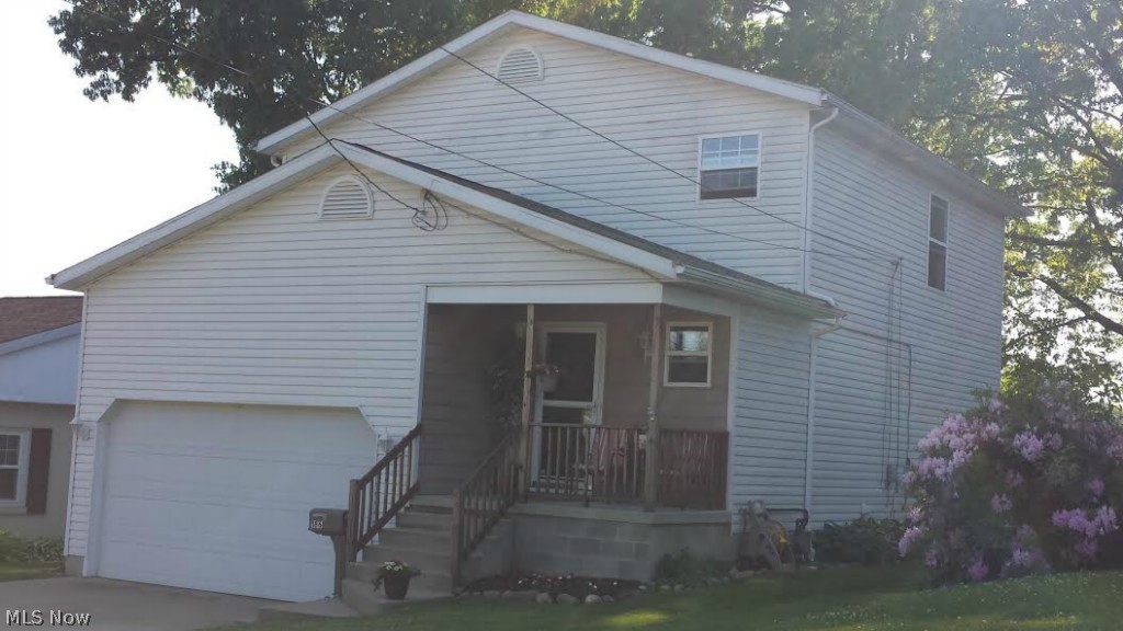Welcome home to this 3 bedroom 1-1/2 bath home! This home sits on 50x137 lot. 2 car attached garage. Spacious great room with gas fireplace. Updated kitchen with pass through/bar to dining area has all appliances and pantry. Master bedroom with walk in closet. Updated paint colors throughout. Great storage.  Full basement with part finish includes family room! Updates include a new roof in 2008. Located in the heart of Ellet, close to I-76, I-77 and SR 224.  Look no further, call for a showing today!