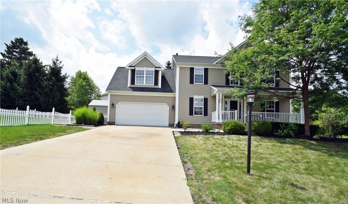 Welcome to nicely updated corner lot, colonial spacious 4 bedroom home located in the Timbercreek neighborhood in Stow.  Updates include: granite in the kitchen (2018), new carpet through out living room, family room, stairs and bedroom (2018), new tile flooring in the kitchen, dining room, down stairs hallway and upstairs full bath (2018), every room was freshly repainted (2018), basement was finished with a bonus room and another full bathroom with in the past few years.  Other updates with in the past few years are also the furnace, AC and newer roof.  This house is move in ready!!!!!  The backyard patio offers a nice and private area to hang out and have those family cook outs and a HUGE fenced in side yard!!!!  At this price, this house will NOT last long!!!  Easy to show so schedule your private showing FAST!