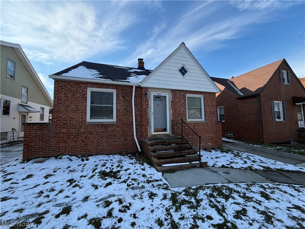 Attention Garfield Heights buyers! 4920 E 110th is a 3 bed 2 FULL bath Brick Bungalow in need of just a little TLC. With strong rental demand, and higher priced properties nearby this offers investors or handy homeowners a nice opportunity for a little sweat equity. Property is being sold as-is, buyer to assume the POS. Report is available, EMAIL for a copy. Call your favorite agent today before this one is gone! ***MULTIPLE OFFERS RECEIVED***