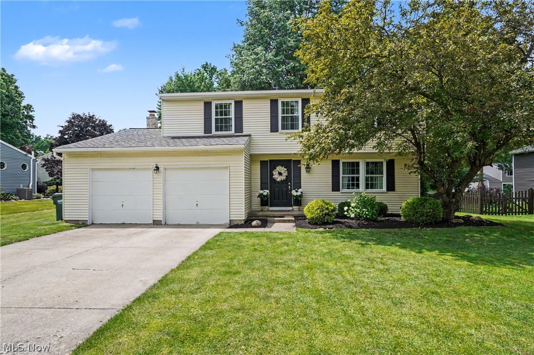 (check back shortly for the true photography) Welcome to the ever popular Sherwood Acres neighborhood, where the community of neighbors take great pride of the neighborhood vibe! The 4 bedroom, 2.5 bath home is situated at the back end of the neighborhood, tucked away quietly with low traffic. It is close to the neighborhood park and playground for the young kids year round fun. This home is absolutely Move-In ready! The sellers took great care of the home, and you will fall in love! Not only does this home feature a front living room, dining room and back family room with a fireplace, it also has an enclosed back porch, and a finished basement! The basement was recently (2025) waterproofed with a transferrable warranty. The roof is roughly 10 years old, as are the windows. Last year, they added Leaf Filter to the gutters. The kitchen appliances are about 6 years old, as are many of the light fixtures. The sellers added the laminate flooring and added a kitchen island, along with shower inserts. They are also leaving their EV charger in the garage! Hurry and visit this fantastic home in one of Stow's most popular neighborhoods! Please note that the true photos will be added in a couple hours.