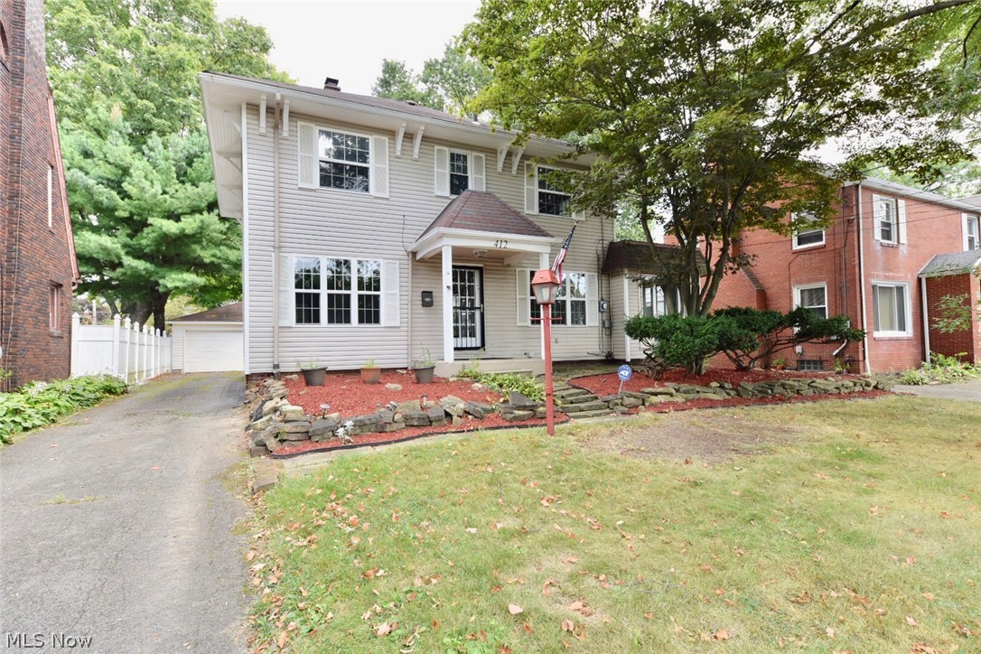 Gorgeous 1920's revival that any new owner will be proud to call home.  Made to look original, this completely updated home has been remodeled from top to bottom with custom crown molding, wainscoting and beautiful hardwood floors.  Inviting spacious living room with stone fireplace opens to the home office full of windows and natural sunlight.  The functional well- equip kitchen with plenty of cabinet space has been modernized with tile backsplash and new flooring.  Enjoy dinner guests in the formal dining room adorned with tons of character and charm.  The 2nd level is home to a custom master suite with sitting area,  2 additional generously sized bedrooms and full bath.  Full basement with tons of storage space.  Private backyard and detached 2 car garage. True pride in ownership shows throughout.  Truly a must see. Call today for a private showing.