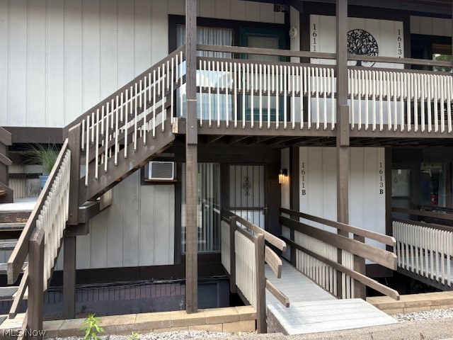 Amazing location for this 2 bedroom 1 bath ranch condo located in Timbertop. This one is tucked in on a dead end road with a private setting and wooded view from the deck. The low HOA monthly fees include your heat, water, trash, and sewer. This one story floor plan has had many recent updates including bathroom new in 22', A/C 23', disposal 24', stove/fridge 25', flooring/paint 25' and some lights 25'. This one is clean and move in ready. First floor laundry room with washer/dryer included. There is also a one car detached garage with opener and new garage door in 23'. Located close to shopping, restaurants, Merriman Valley and Sand Run Pkwy. Sold fully furnished with all new furnishings in 2025. Looking to add to your portfolio or an affordable home, this one has so much to offer at this price. Many updates and will make a great house to call HOME!