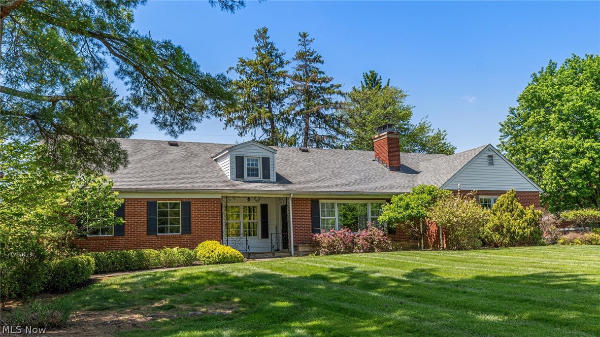 THIS HOME IS BACK ON THE MARKET DUE TO NO FAULT OF THE SELLER.This spacious brick ranch offers comfortable single-living with plenty of room to spread out. The home features generously sized bedrooms, including multiple large spaces for family, guests, or a home office set up. With two full bathrooms, convenience and functionality are built right in. There is a large eat in kitchen with all the appliances and loads of cabinets. The laundry room and one full bathroom is off of the kitchen and the garage. The living room has a large picture window and a fireplace.The dining room is adjacent to the living room and the kitchen and has a charming chandelier. Walking down the hallway to the bedrooms you have several closets. There is a large full bathroom that has a storage cabinet and a tub/shower combo. All three bedrooms are a great size. There is a den with knotty pine wood and shelving for storage. The den is adjacent to the all season sun room. The sun room opens up to the large, flat backyard. The upper level of the home offers endless possibilities. You can envision a primary suite, home theater or a great game room in this very generous size space. There is additional attic storage along with a cedar closet. The full basement has a family room with a gas fireplace that provides even more room for entertaining, recreation, or additional living space.On the unfinished side of the basement you have a great storage area that would be great for a work shop. There is a B dry system in place and a sump pump. The roof was replaced in 2019 and the windows have been updated. There is a shed that will convey at closing.