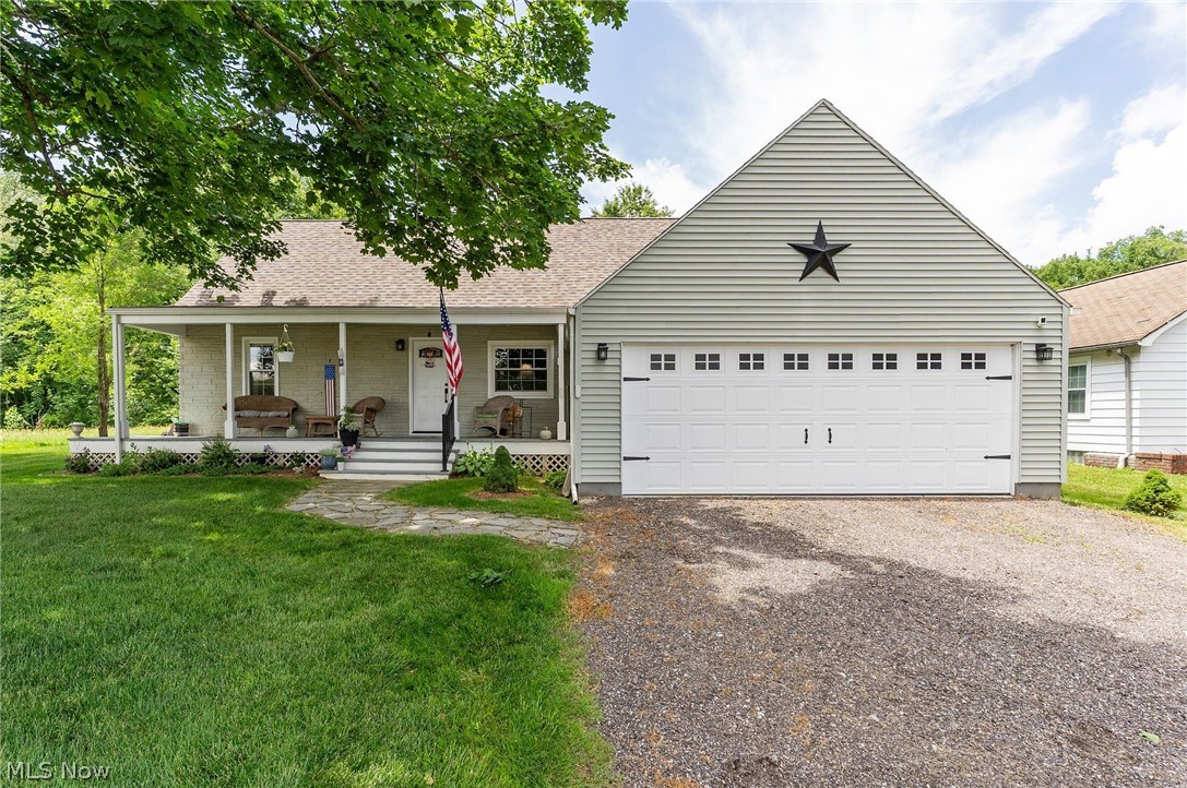 Move right into this beautifully updated 3-bedroom,2 bath home located in the West Branch School District. Filled with natural sunlight, this home offers a functional floor plan featuring a convenient first floor primary suite and laundry, and spacious living areas designed for everyday comfort. The updated kitchen offers stainless steel appliances and opens seamlessly to the home's inviting gathering spaces. Every major component has been updated including the roof, gutters, downspouts, furnace, central air, hot water tank, waterproofed basement, water softener and septic system! The attached oversized garage offers ample space for two vehicles plus a motorcycle or use it for additional storage. 
Step outside to your own private backyard oasis featuring pergola covered outdoor living space, patio, hot tub, fire pit and storage shed- perfect for entertaining or enjoying quiet evenings at home. 
With modern updates, exceptional outdoor amenities, and a prime location, this home is TRULY move-in ready! Schedule your private tour before it's gone!